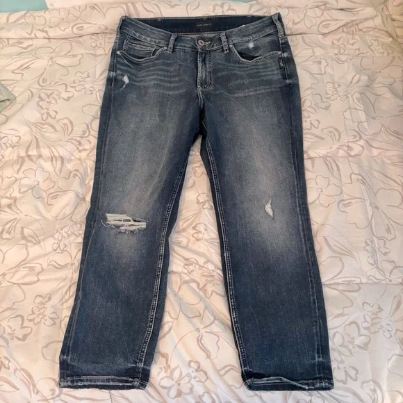 Silver Jeans Co. Avery Skinny Crop Jeans - Picture 4 of 15